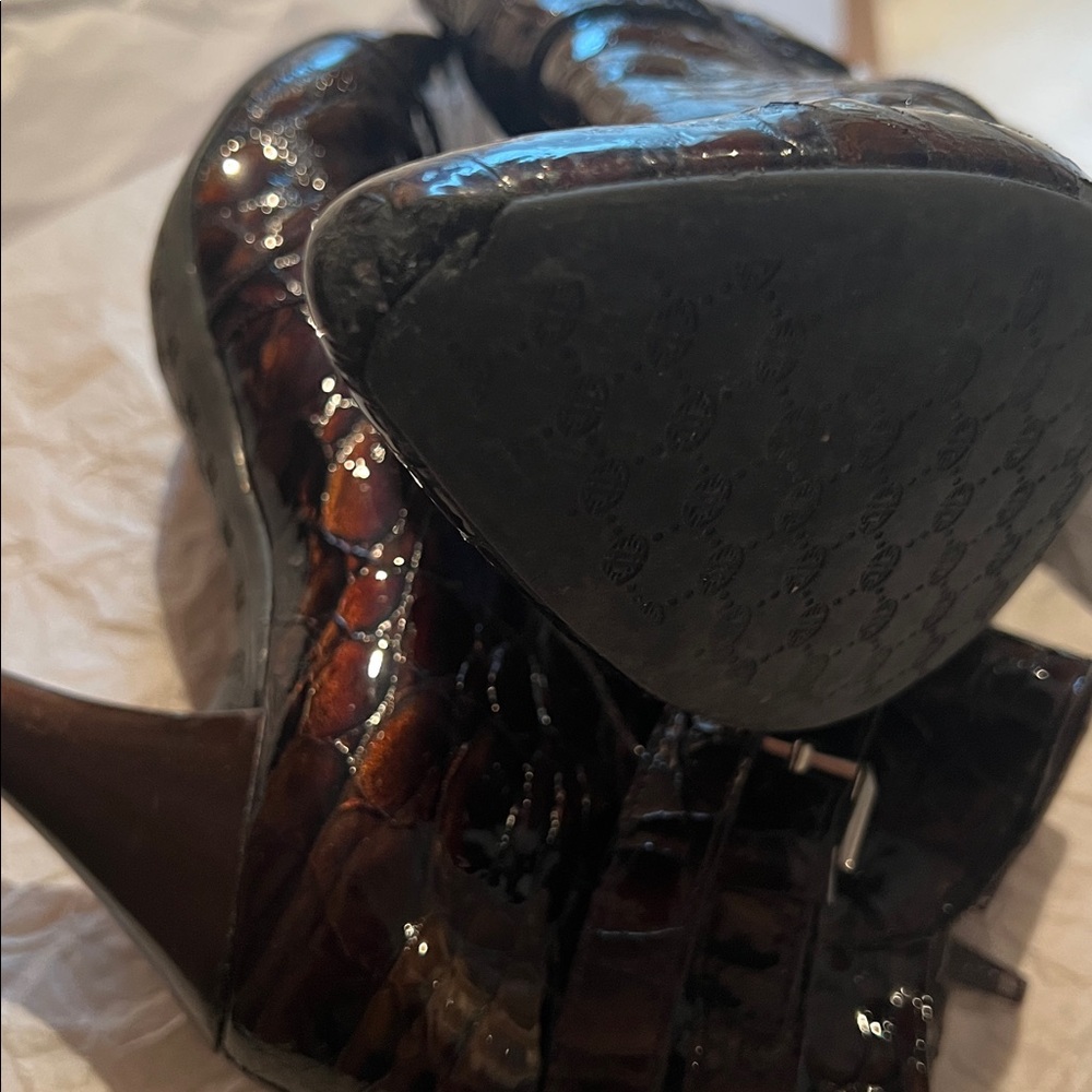 ANTONIO MELANI Brown Leather Upper - Picture 7 of 14